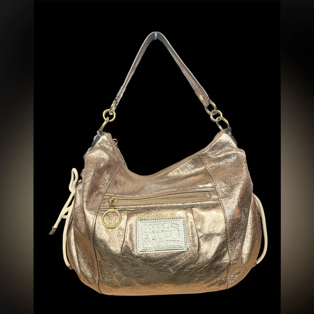 Coach Poppy 2012 Groovy Leather Hippie Hobo bag